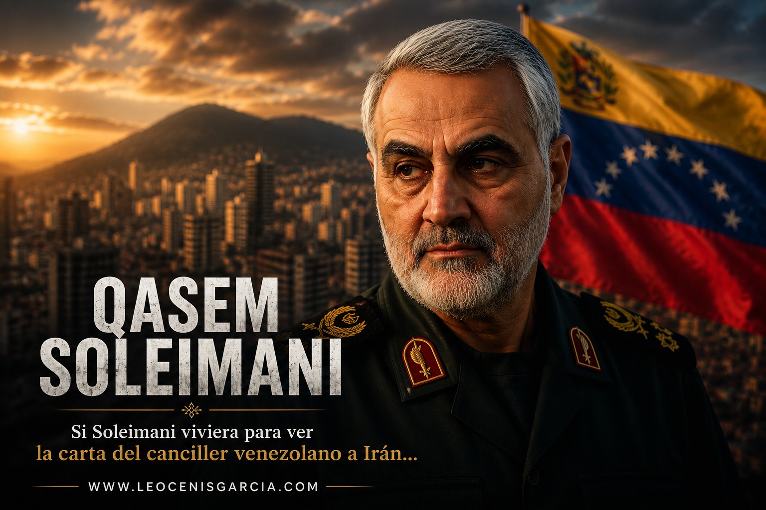 Si Soleimani viviera para ver la carta del canciller venezolano a Irán...